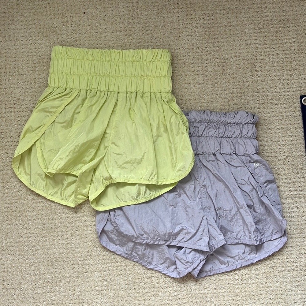 FP Movement by Free People Way Home Shorts Pack - Lavender and Lemon